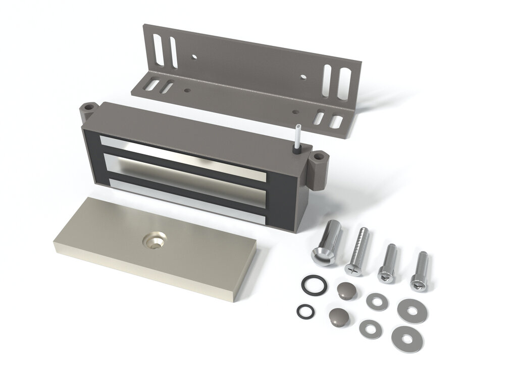 Замок электромагнитный VIZIT-ML300-111SG (Stone Gray) Vizit