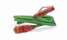 Патч-корд PC-LPM-UTP-RJ45-RJ45-C5e-1.5M-LSZH-GN U/UTP, Cat.5е, LSZH, 1.5 м, зеленый Hyperline