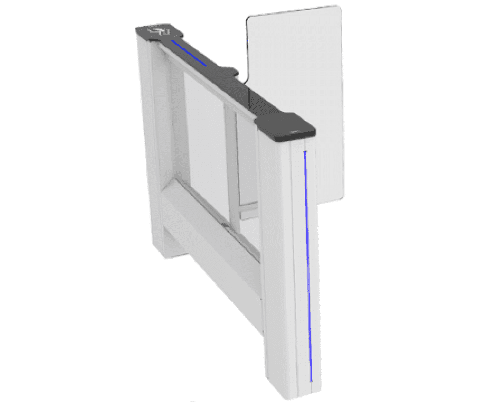 Модуль 001SWG90SS боковой с распашными створками SWING GATE SWG 90, ширина прохода 900 + 900 мм (левый или правый) CAME