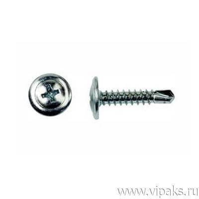 Саморез FT-4,2х32 с прессшайбой оцинк. сверло