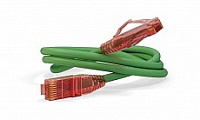 Патч-корд PC-LPM-UTP-RJ45-RJ45-C5e-0.3M-LSZH-GN (100% Fluke Component Tested),  0.3 м, зеленый Hyperline