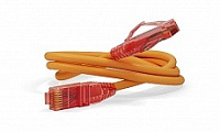 Патч-корд PC-LPM-UTP-RJ45-RJ45-C5e-1.5M-LSZH-OR (100% Fluke Component Tested), 1.5 м, оранжевый Hyperline